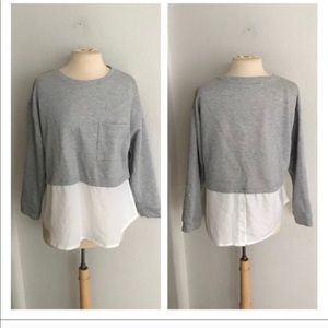 Eloquii layered sweatshirt size 14/16